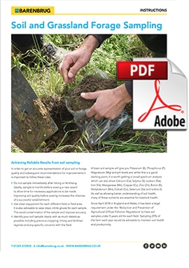 Soil and Grassland Forage Sampling Leaflet