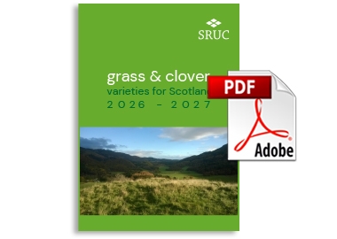 SRUC Scottish Grass and Clover 2026-27 List